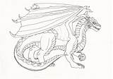 Dragonheart Lineart sketch template