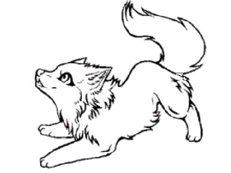 cute colouring pages baby wolf clipart