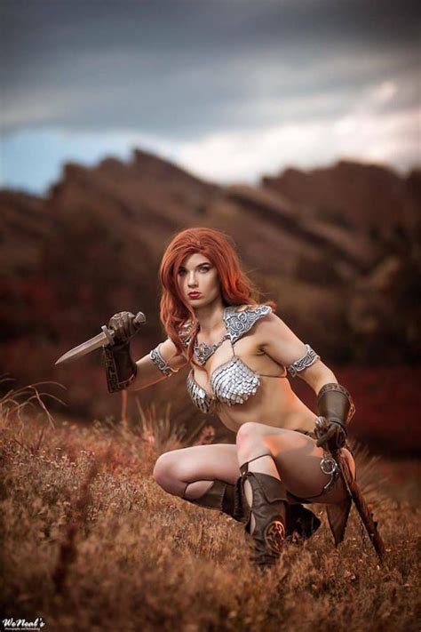 this red sonja cosplay is glorious red sonja best