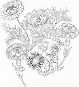 Morris William Patterns Colouring Designs Coloring Tattoo Pattern Pages Embroidery Fabric Books Prints Morgan Yvonne Inspiration Color Choose Board Floral sketch template