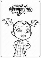 Vampirina Coloring Kolorowanka Kleurplaat Kolorowanki Coloringoo Druku Vee Hauntley Morindia Vampier Gregoria Bridget sketch template