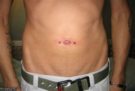 Sideways For Men Navel Piercing Piercings Belly Piercing