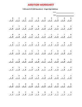 view minute math addition worksheets gif  math