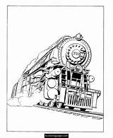 Pages Locomotive Trains Sheets Adult Bluebonkers sketch template