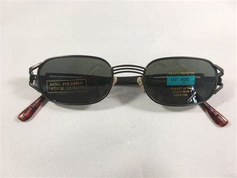 square metal frame 90s grunge sunglasses vintage rectangle etsy