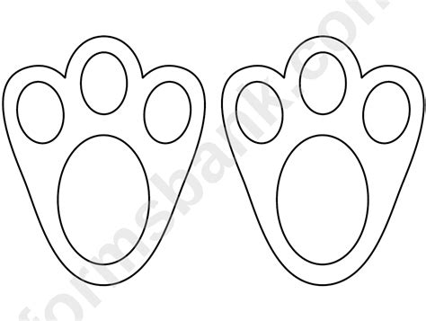 bunny mask template coloring coloring pages