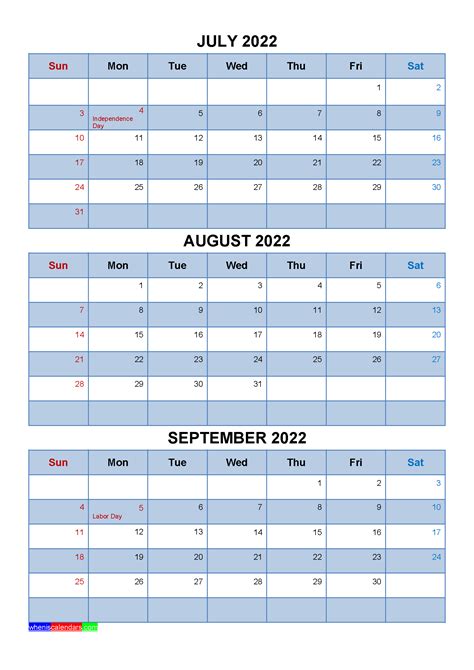 printable august  calendar templates calendars  printable