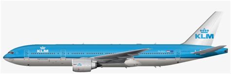 posted image klm plane side view transparent png