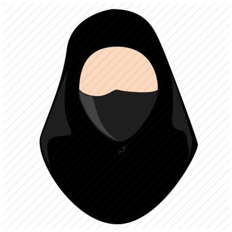 arab avatar female hijab islam lady profile icon