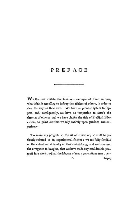 preface practical education