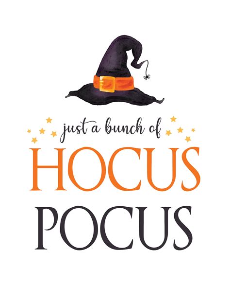 hocus pocus printable