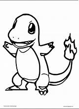 Charmander Pokemon Coloring Pages Printable Snivy Clipart Charmeleon Colouring Color Print Charmender Kids Library Getcolorings Evolution Getdrawings Popular Charizard Colo sketch template