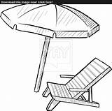 Beach Chair Drawing Easy Coloring Umbrella Chairs Drawings Pages Adirondack Simple Draw Summer Getdrawings Getcolorings Printable Cartoon Paintingvalley Collection Color sketch template