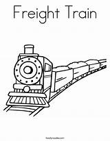 Coloring Train Freight Pages Worksheet Trains Template Steam Amtrak Print Sheet Subway Printable Kids Handwriting Noodle Sheets Outline Colouring Locomotive sketch template