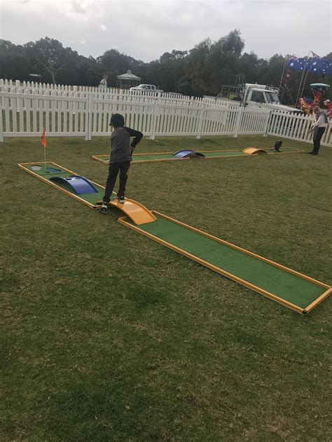 Mini Golf Course Amusement Hire In Perth