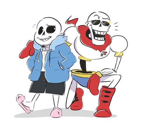 papyrus and sans by beezii11 on deviantart