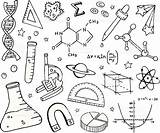 Doodle Chemie Experiments Deckblatt Pages sketch template