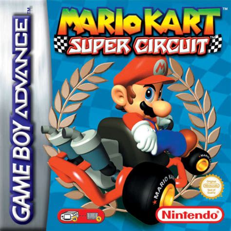 mario kart super circuit cover artwork