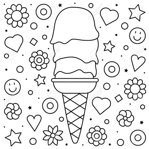 printable ice cream coloring pages  kids coloring pages