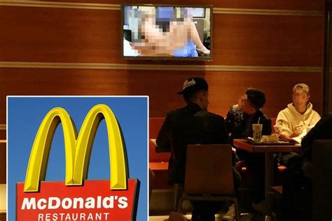 I M Lovin It Mcdonald S Shows Porn As Tv Gaffe Serves Customers An X