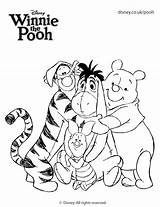 Caring Pages Coloring Clipart Getdrawings Colouring Pooh Winnie sketch template