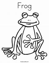 Peace Frog Frogs sketch template