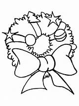 Wreath Coloring Pages Printable Kids sketch template