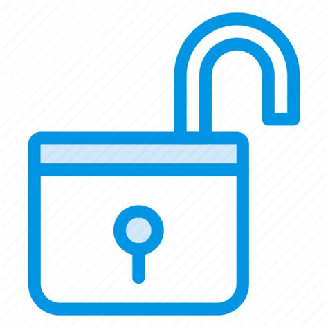 Lock Opened Password Protect Security Unlock Unlocked Icon