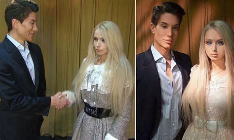 Real Life Human Barbie Doll Meet The Real Life Barbie And Ken Valeria