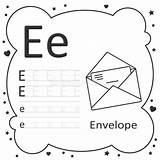 Letters Tracing Preschool sketch template
