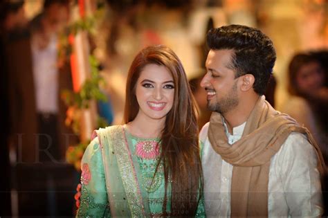 atif aslam and wife s sara bharwana latest pictures are