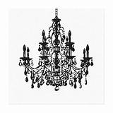 Chandelier Canvas Background Print Coloring Prints Pixdezines Diy Crystal Color Template Wrap Pages Wrapped sketch template