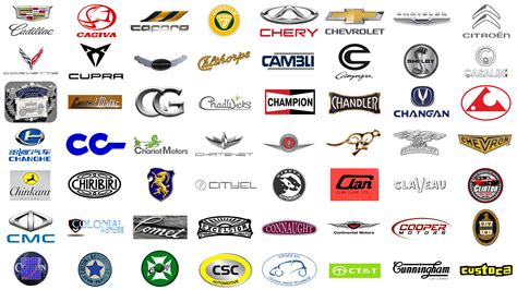 cars brands  logos  start