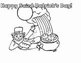 St Patrick Religious Coloring Pages Getcolorings Getdrawings sketch template