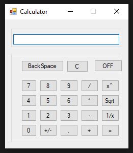 simple calculator  vb visual basic  source code sourcecodester