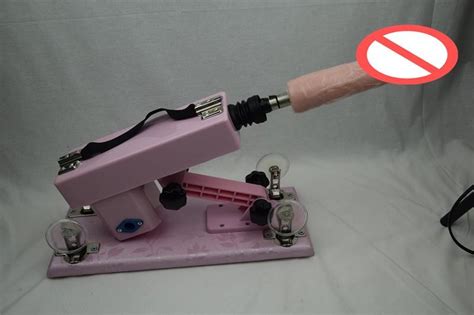 new pink powerful women use automatic pink sex machine gun cannon
