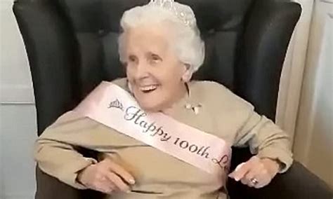 Great Grandmother Celebrates 100th Birthday With A Stunning Rendition