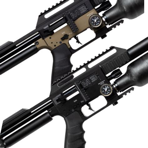 fx impact mk  standard compact pcp air rifle black  bronze