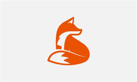 fox face silhouette
