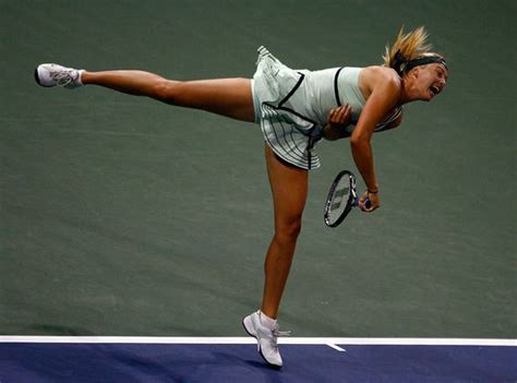 Maria Sharapova Tennis Serve