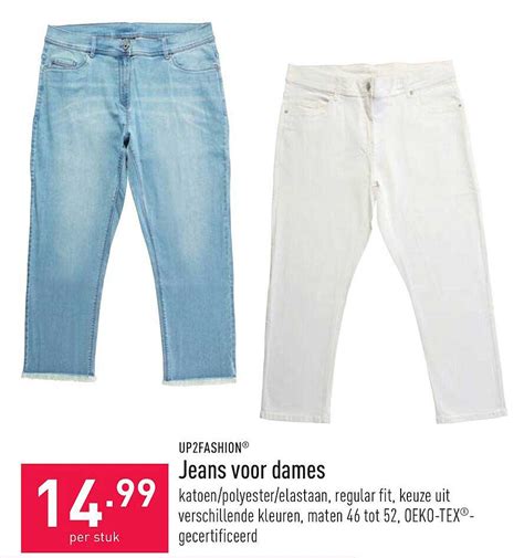 jeans voor dames aanbieding bij aldi