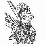 Pirate Fairy Coloring Books Pages sketch template