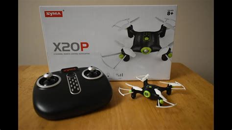 syma xp mini drone unboxing review youtube