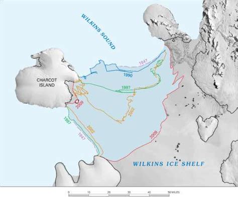 Ice Shelves Disappearing On Antarctic Peninsula