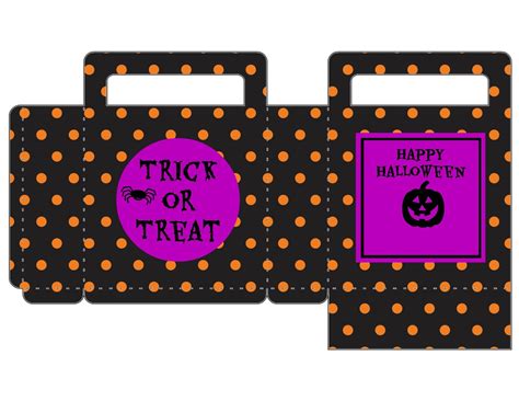 pamela renee designs  printable halloween treat bag