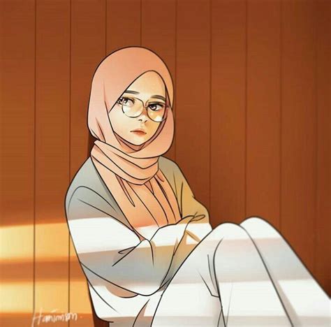 Hijabers Fanart 1~ Kartun Hijab Gadis Seni Seni Ilustrasi
