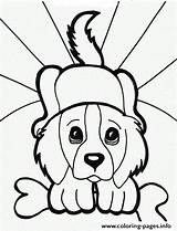 Coloring Eyes Puppy Pages Printable sketch template