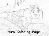 Hiro Coloring Pages Thomas Train sketch template