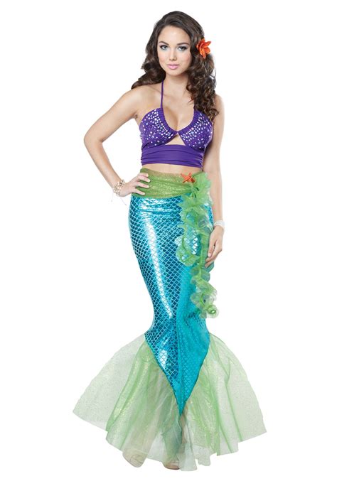 adult womens mythic mermaid costume