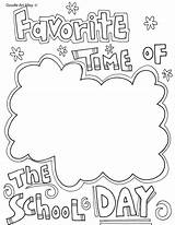 Printables Preschool Classroomdoodles Counseling Welcome sketch template